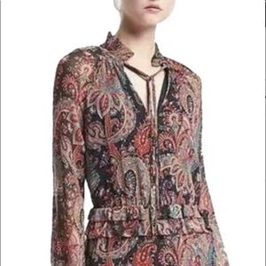 Olivia Palermo for Banana Republic paisley maxi